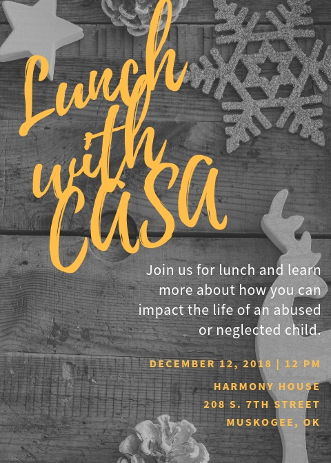 Lunch with CASA Flyer